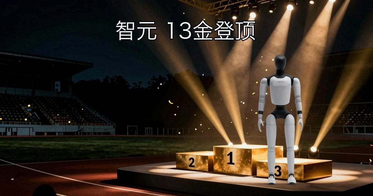 智元机器人横扫世界人形机器人运动会:13金登顶,量产人形进入实战验证时代